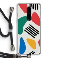 Illustratieve pop 1: OnePlus 8 Transparant Hoesje met koord