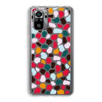 Colored Giraffe: Xiaomi Redmi Note 10S Transparant Hoesje