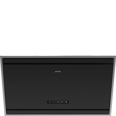 SmegKV394MB Schouwkap Zwart