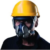 Opsial halfgelaatsmasker AIRPRO INTEGRA P3 - met geïntegreerde veiligheidsbril