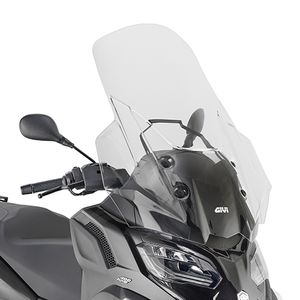 GIVI Windscherm, moto en scooter, D5619ST Verhoogd transparant