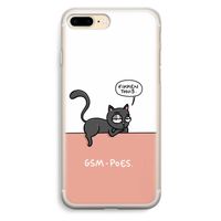 GSM poes: iPhone 7 Plus Transparant Hoesje