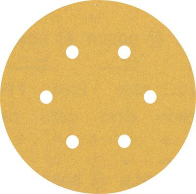 Bosch Accessoires Expert C470 schuurpapier voor excenterschuurmachines 150 mm, 6 gaten, K180 50-delig - 1 stuk(s) - 2608900922
