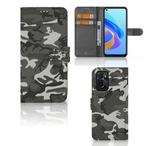 OPPO A76 | A96 Telefoon Hoesje Army Light