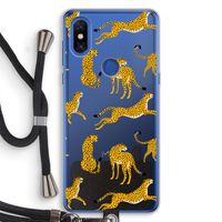 Luipaard: Xiaomi Mi Mix 3 Transparant Hoesje met koord