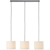 Brilliant Creme hanglampTeddy 3-lichts - 60164/09