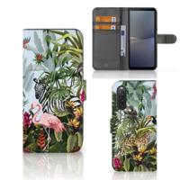 Telefoonhoesje | Met pasjeshouder | voor Sony Xperia 10 V Jungle