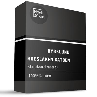 Hoeslaken - Katoen - 80x200 cm - Keuze Uit Meerdere Kleuren - Byrklund - Dekbed-Discounter.nl