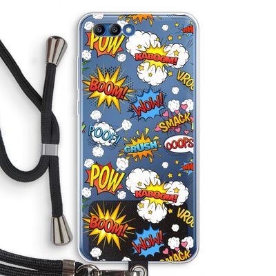 Pow Smack: Honor 10 Transparant Hoesje met koord