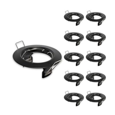 LED-spot armatuur Pocco zwart