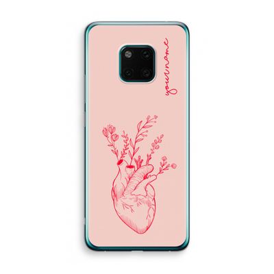 Blooming Heart: Huawei Mate 20 Pro Transparant Hoesje