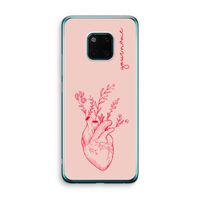 Blooming Heart: Huawei Mate 20 Pro Transparant Hoesje
