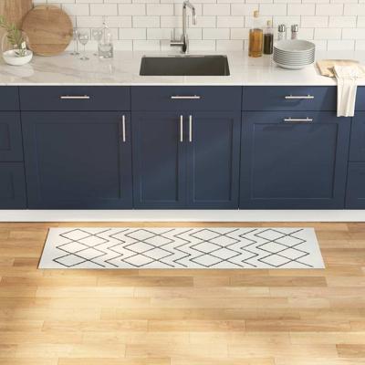Keuken Mat Geometric Geometrisch 45 x 150 cm Fluweel
