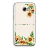 Zonnebloemen: Samsung Galaxy A5 (2017) Transparant Hoesje