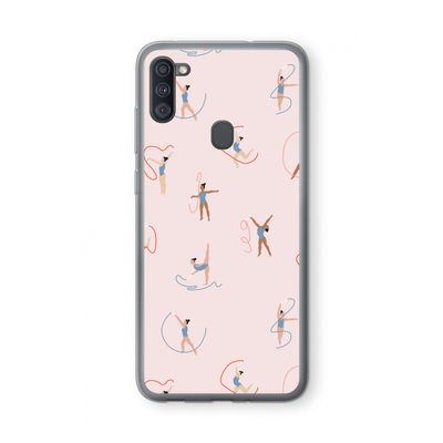 Dancing #3: Samsung Galaxy A11 Transparant Hoesje