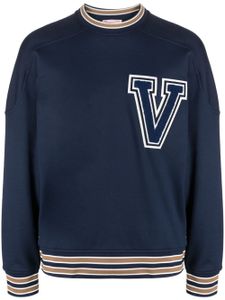 Valentino Garavani sweat à détail VLOGO - Bleu