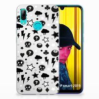 Silicone Back Case Huawei P Smart 2019 Silver Punk