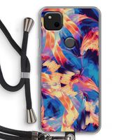 Tuesday Night: Pixel 4a Transparant Hoesje met koord