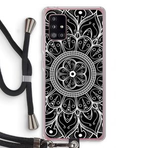 Roses Are Red: Samsung Galaxy A51 5G Transparant Hoesje met koord