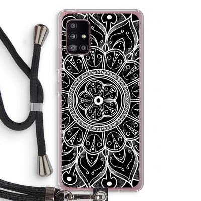 Roses Are Red: Samsung Galaxy A51 5G Transparant Hoesje met koord
