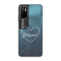 Forever heart pastel: Xiaomi Poco M3 Pro 5G Transparant Hoesje Forever heart pastel: Xiaomi Poco M3 Pro 5G Transparant Hoesje