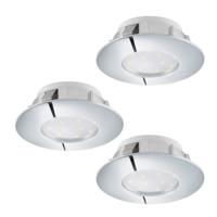 Eglo LedspotPineda (3) 3x6w - 3000K - 7,8cm chroom - 95822