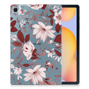 Tablethoes Samsung Galaxy Tab S6 Lite | S6 Lite (2022) Watercolor Flowers