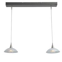 Masterlight Design eettafel lamp Melani 2-lichts nikkel 2481-37-06-70-2-DW - thumbnail