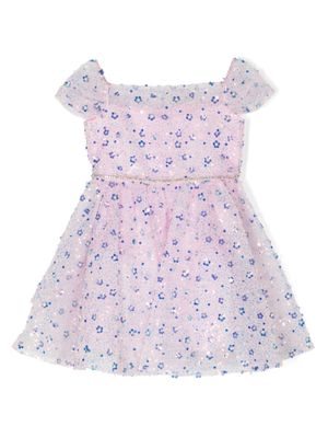 MARLO robe Fairy Princess à ornements - Violet