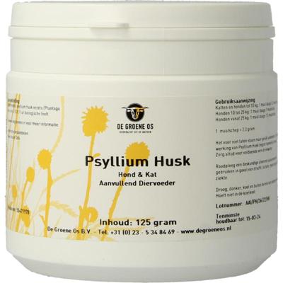 Groene Os Psyllium husk hond kat
