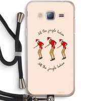 Jingle Ladies: Samsung Galaxy J3 (2016) Transparant Hoesje met koord