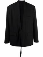 AMBUSH blazer à taille nouée - Noir