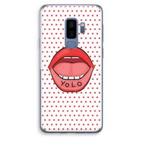 Yolo Denise: Samsung Galaxy S9 Plus Transparant Hoesje