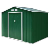 Gereedschapsschuur Tuinhuis Inclusief Metalen Fundering 213 x 127 x 185 cm Metaal