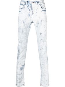 Purple Brand jean Cracked White Over Light à coupe skinny - Blanc