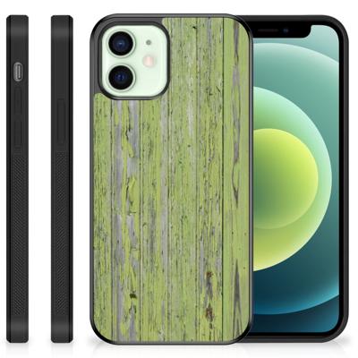 iPhone 12 Mini Grip Case Green Wood