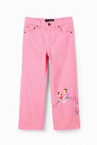 Wijd uitlopende jeans Pink Panther - RED - 11/12