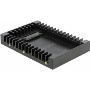 Delock 18364 3,5 installatieframe voor 2,5 SATA-schijf zwart