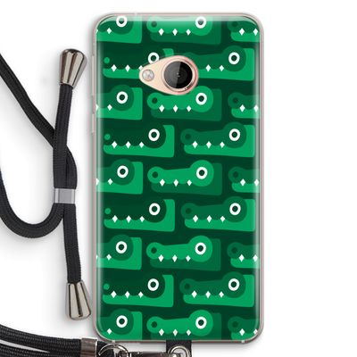 Crocs: HTC U Play Transparant Hoesje met koord
