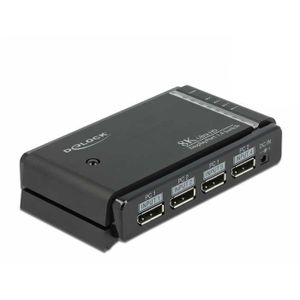 DeLOCK DisplayPort Switch 2x 2 Displayport in naar 1x 2 DisplayPort out displayport switch