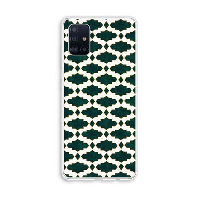 Moroccan tiles: Galaxy A51 4G Transparant Hoesje