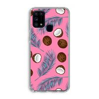 Kokosnoot roze: Samsung Galaxy M31 Transparant Hoesje