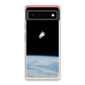 Alone in Space: Google Pixel 6 Transparant Hoesje