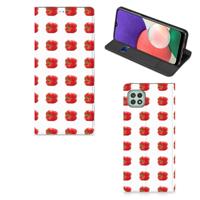Samsung Galaxy A22 5G | Flip Style Cover | Paprika Red Samsung Galaxy A22 5G | Flip Style Cover | Paprika Red