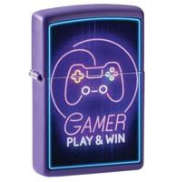 Zippo Aansteker Gamer Neon Design