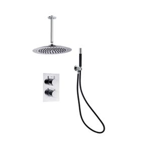 Inbouw Regendouche Set BWS Talpa Pro met Plafondarm en Staaf Handdouche 30 cm