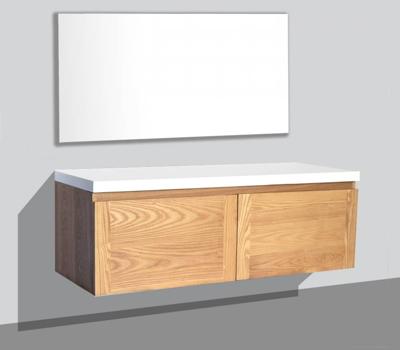 Badmeubel Vision Flat mineraal top 120 Badmeubel Vision Flat mineraal top 120