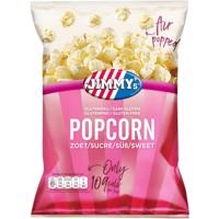 Jimmy's Popcorn, zoet, zak van 27 g