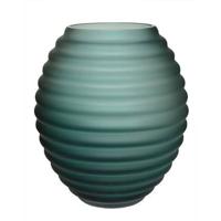 Vase The World Chinko satin green Ø29 x H33 cm