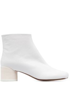 MM6 Maison Margiela bottines Anatomic 45 mm - Blanc